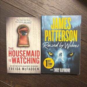 Set of Novels 'Raised by Wolves and 'The Housemaid is Watching